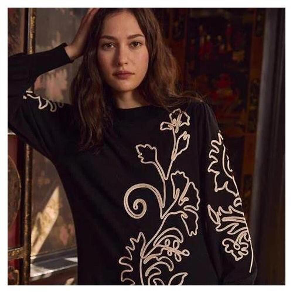 La Fée Maraboutée Fi Ro Zebina C Knit Dress Size Small